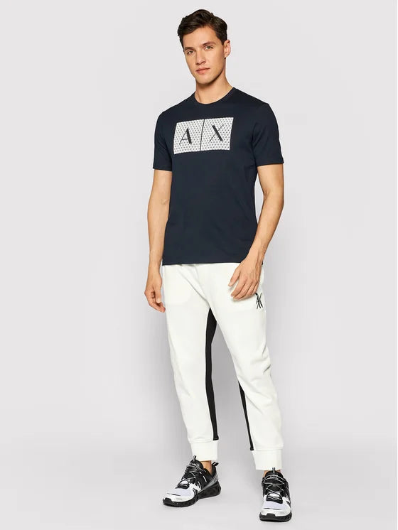 Armani Exchange Dark Blue Slim Fit T-shirt