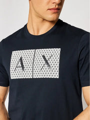 Armani Exchange Dark Blue Slim Fit T-shirt