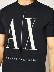Armani Exchange T-Shirt 8NZTPA ZJH4Z 1510 Dark Blue Regular Fit
