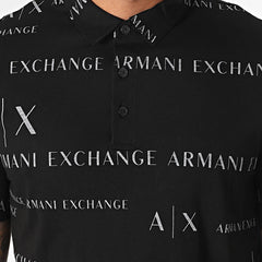 ARMANI EXCHANGE Short Sleeve Polo Shirt