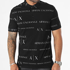 ARMANI EXCHANGE Short Sleeve Polo Shirt