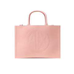 ARMANI EXCHANGE Pink Shopper Bag