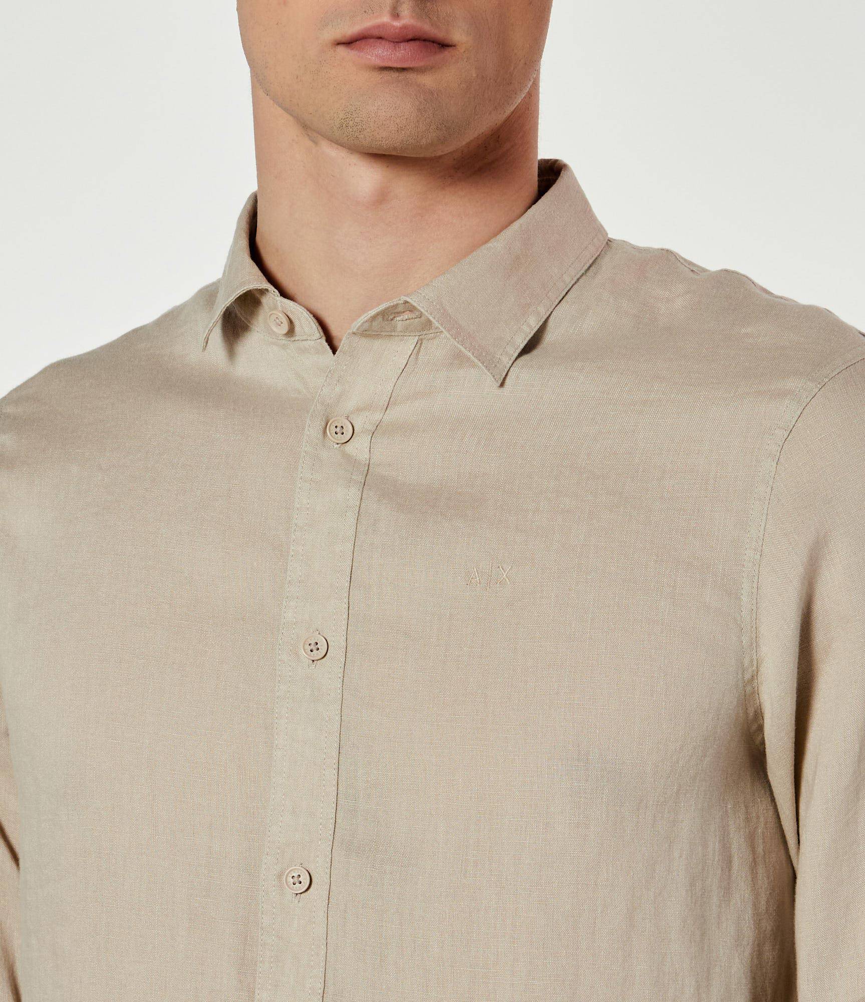 Armani Exchange Regular Fit Linen shirt