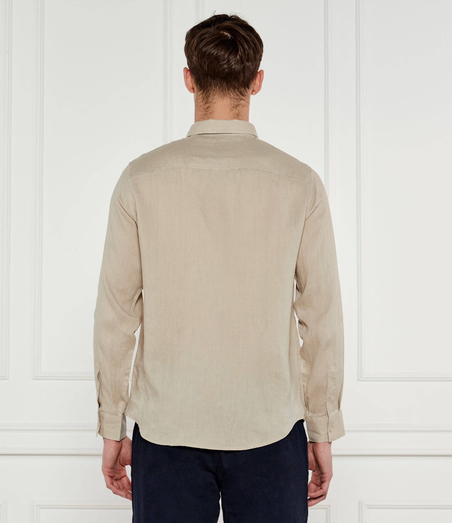 Armani Exchange Regular Fit Linen shirt