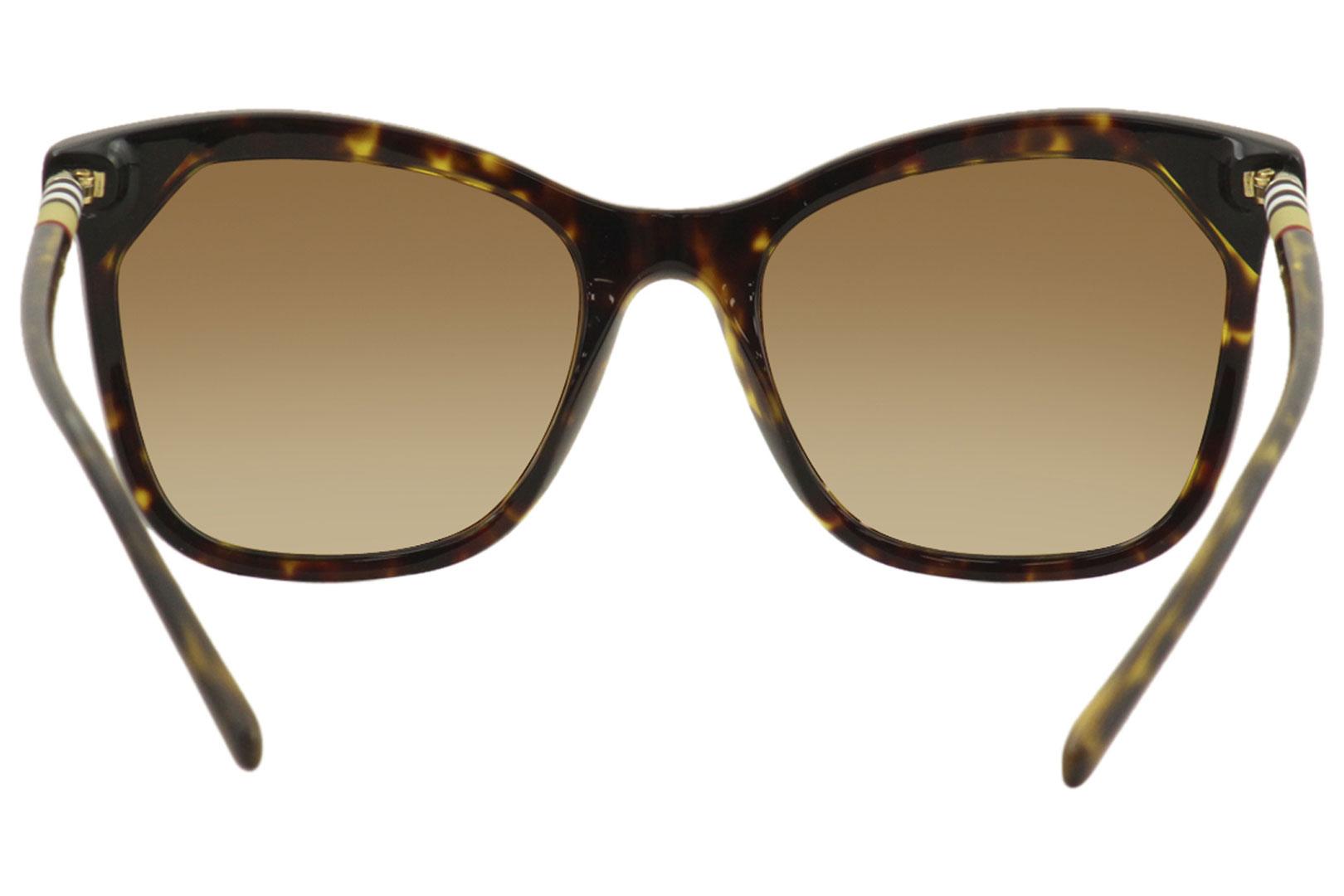 Burberry Women's Havana Fashion Square Sunglasses