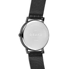 Obaku Brink Charcoal V248GXBBMB