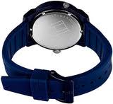 Tommy Hilfiger Men’s Quartz Silicone Strap Blue Dial 44mm Watch 1791556