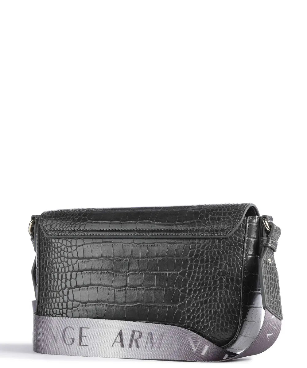 ARMANI EXCHANGE Crossbody bag synthetic dark grey