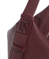 Armani Exchange Susie M Hobo bag imitation leather Whisky