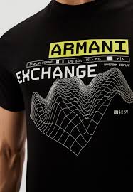 Armani exchange Printed cotton T-shirt