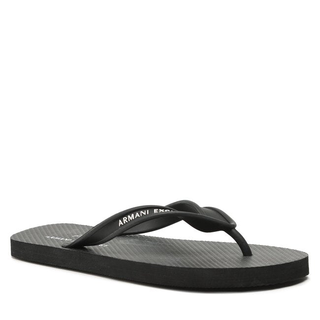 ARMANI EXCHANGE Shoes-Flip Flops With Logo Lettering