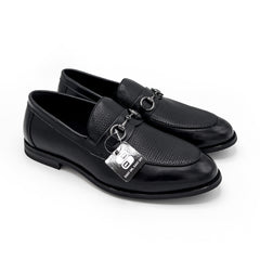 Kenneth Cole Reaction-Meadow Buckle Slip On Men Shoes Black