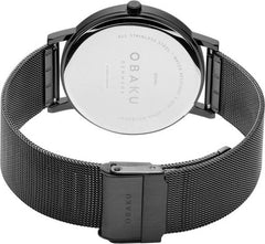 Obaku Brink Charcoal V248GXBBMB