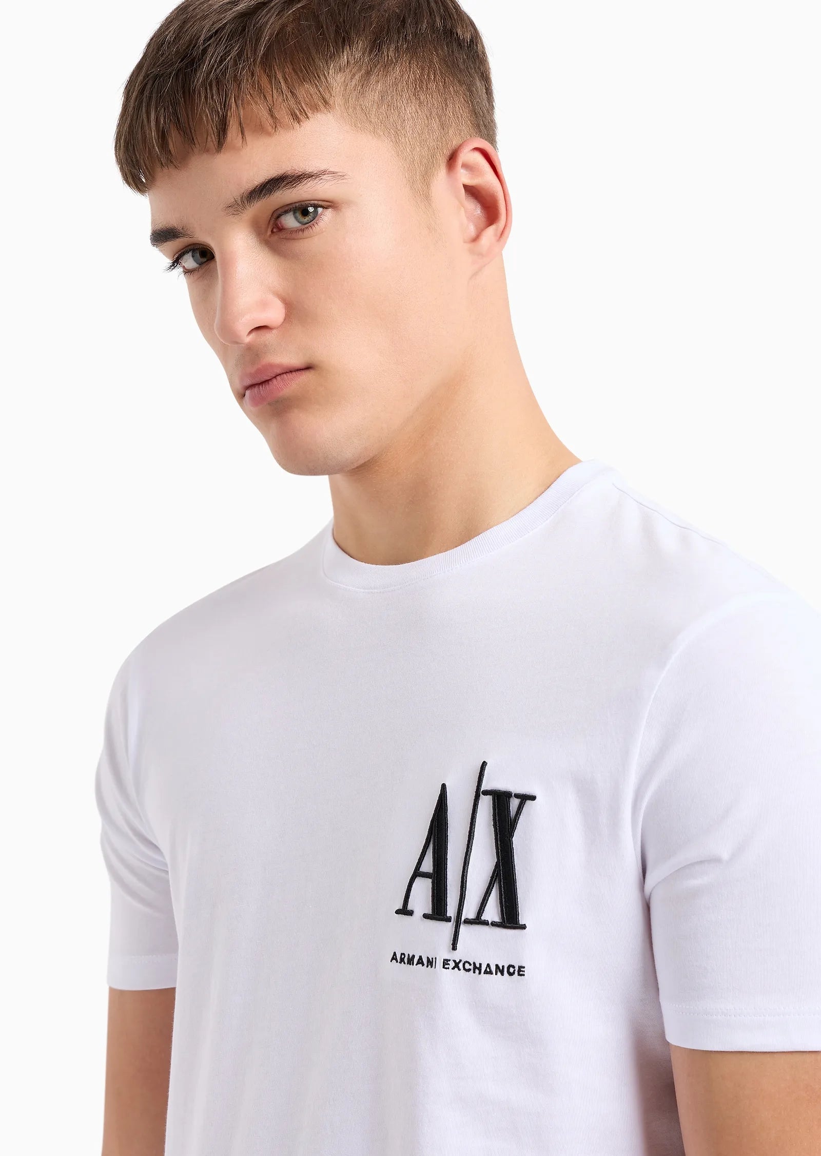 ARMANI EXCHANGE Regular fit jersey t-shirt