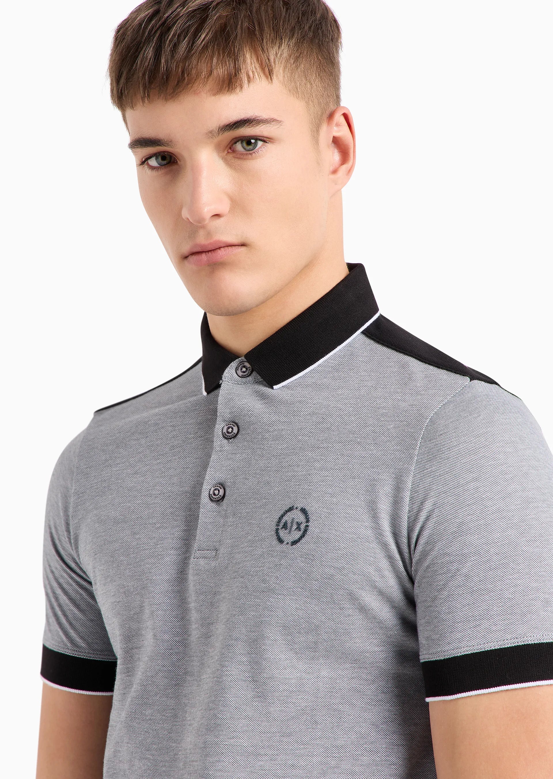 Armani Exchange Polo BLACK 8NZF76Z8M5Z