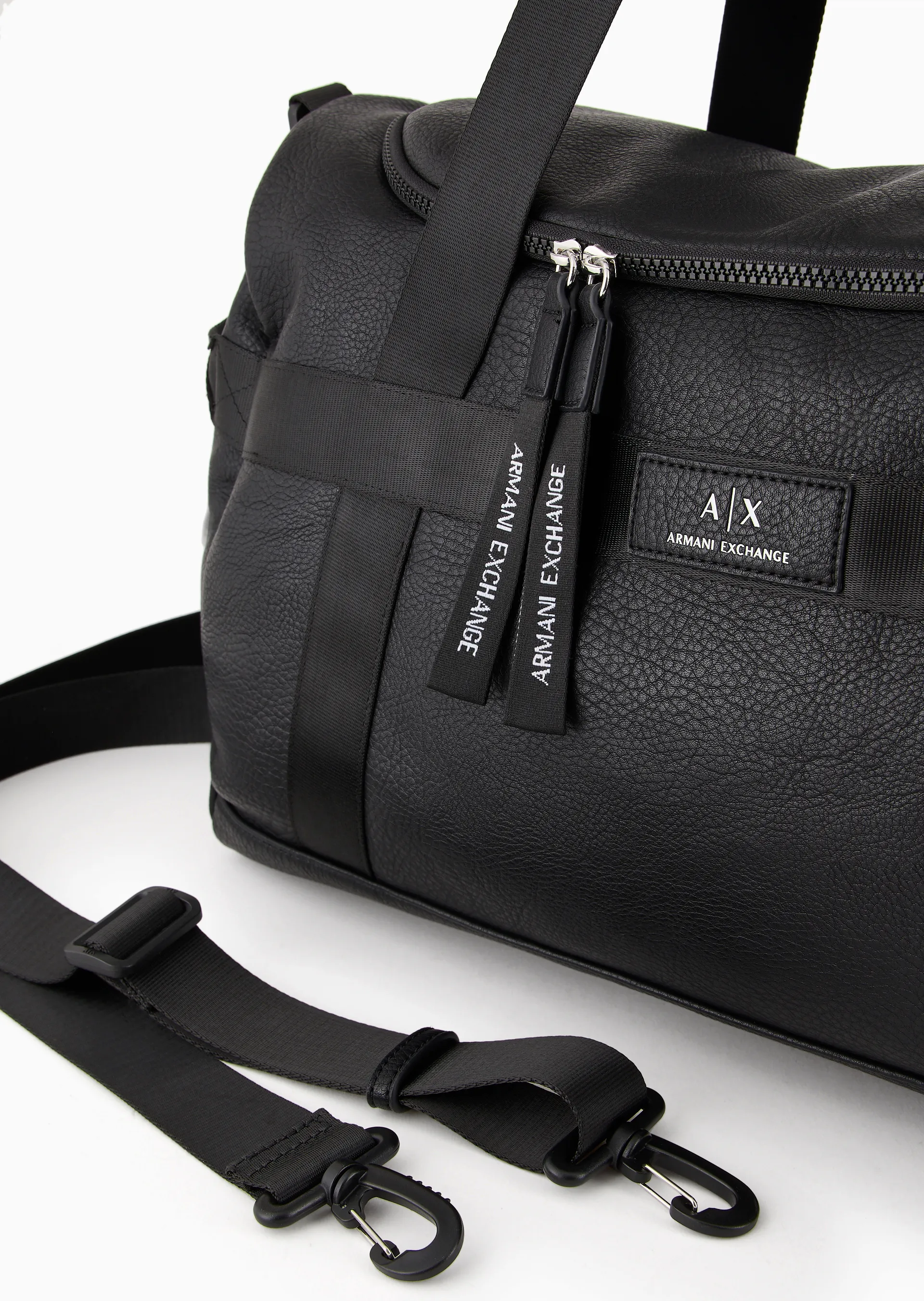 Armani Exchange Two handles duffle bag