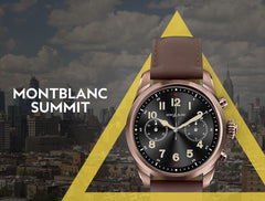 Montblanc Summit 2 Bicolor Steel and Leather 119439