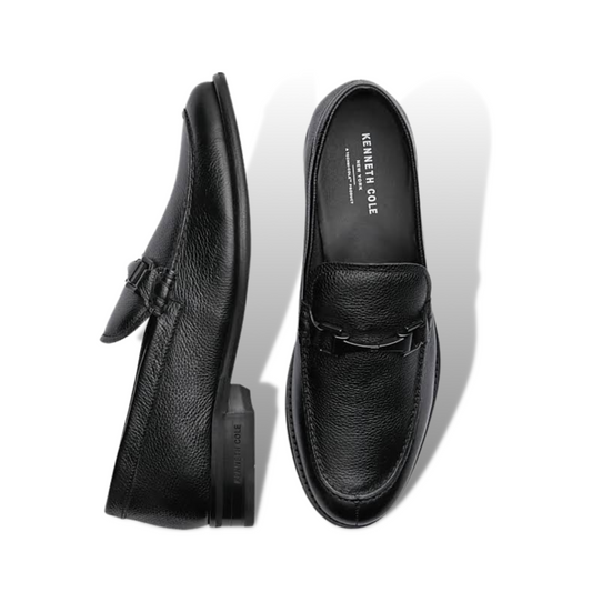 Kenneth Cole Men Shoes-LOAFER Elon Bit BLACK