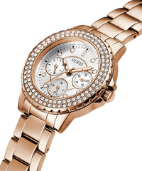 ROSE GOLD TONE STAINLESS STEEL WATCH GW0410L3