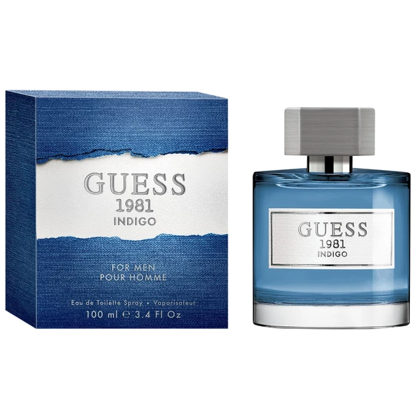 Guess 1981 Indigo by Guess 100ml EDT for Men