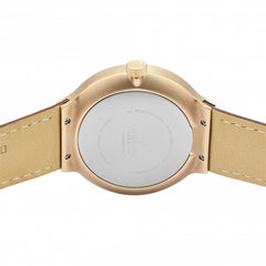 Obaku Mos Amber Men's Wristwatch V229GMVLRN
