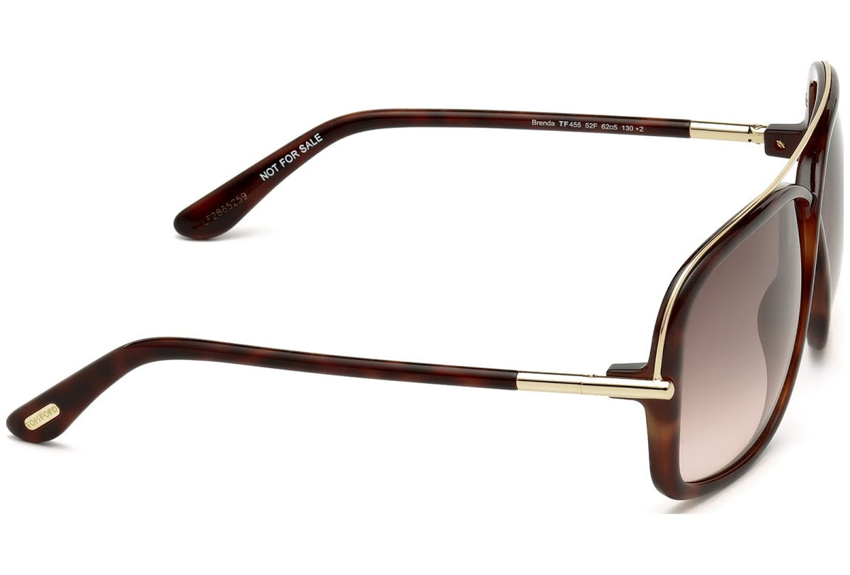 TOM FORD BRENDA FT0455 C62 52F (DARK HAVANA / GRADIENT BROWN)